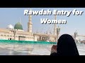 Madinah women’s Rawdah entry| Masjid Nabawi | Eatmarna App for Makkah/Madinah |Umrah 2021 |Hajj