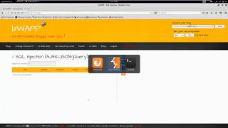16 - bWAPP Tutorials - SQL Injection(AJAX/JSON/JQuery)