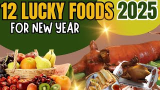 LUCKY FOODS for New Year 2025 at ang Swerteng DALA ng nga HANDA na ito. #PampaswerteSaNewYear