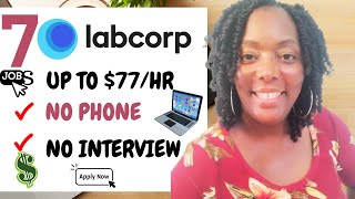 LabCorp is hiring Now! Part & Full Time WFH Jobs| No Interview Needed