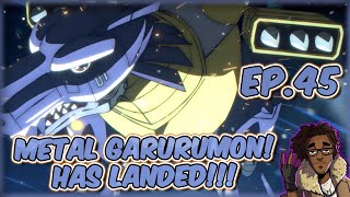 Metal Garurumon is here finally!| Digimon ep.45 Reaction| LETS GO!