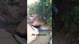 Tirupattur mayil paarai falls #enjoyment #greenscreen #waterfall