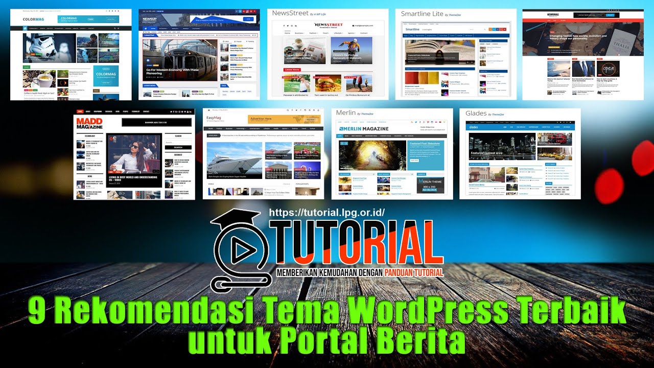 9 Rekomendasi Tema WordPress Terbaik Untuk Portal Berita - YouTube