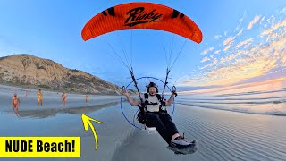 I Accidentally Flew Over A NUDE Beach!