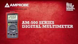 See the Features of the Amprobe AM-570 Industrial Multimeter