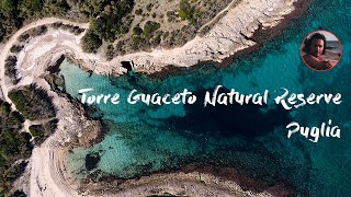 Puglia: Torre Guaceto Riserva Naturale, Salento, Italy - 100% Drone 4k. La vacanza in Puglia 2021