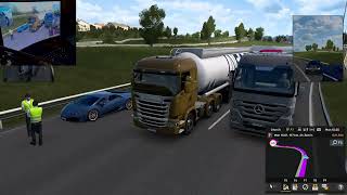 ETS 2 | Another truck added ✅ Rotterdam - Glasgow :d  | Part 28 (ASMR)