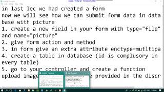 upload picture in database php codeigniter