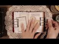 asmr 빈티지 다꾸 앨리스 테마 2장 꾸미기🕰️팅글 alice theme scrapbooking journaling tingle hwaufranc