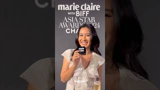 #MarieClaireASA2024 '마리끌레르 아시아 스타 어워즈 2024'에서 인도네시아 배우 셰니나 시나몬이 건넨 인사🖤