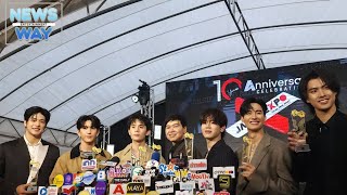 นักแสดงสังกัด GMMTV ในงาน #JAPANEXPOTHAILANDAWARD2025 #JimmySea #taynew #ohmpawat #ลุคอิชิคาว่า