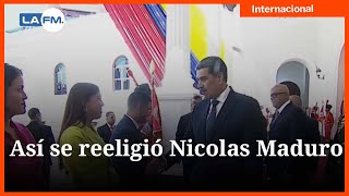 Nicolás Maduro ya se reelegió en Venezuela