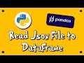 Pandas Read JSON File to DataFrame - #11