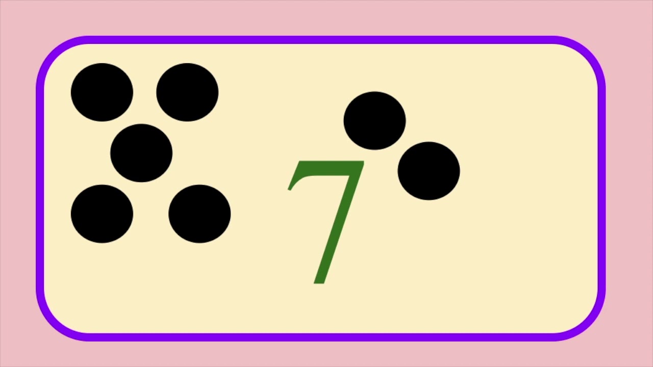 Subitising Subitizing Practice To 10 Youtube