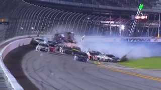 Austin Dillon Horrifying Crash in Daytona | Coke Zero 400 (2015)