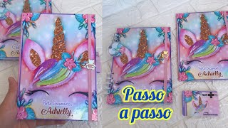 Como fazer porta documentos personalizado - 🚨Passo a passo como eu faço 🥰