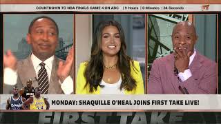 Molly Qerim has words for Stephen A. Smith 😂🍿 | First Take
