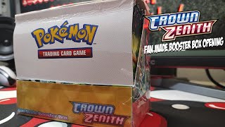 So I Ordered A Fan Made Crown Zenith Booster Box... | Opening Pokemon Cards #14