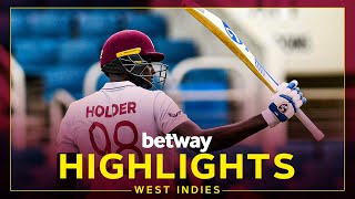 Highlights | West Indies v Pakistan | 1st Test Day 2 | Betway Test Series presented by Osaka