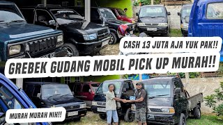 Grebeg lagi gudang nya mobil bekas pick up murah❗Cash 14 juta aja Futura pu kijang feroza colt murah