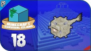 Minecraft Survival Island (1.11 PC Let's Play) | Lucky Potions! Ocean Monument! [Episode 18]