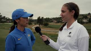 UCLA Women's Golf Coach Alicia Um Holmes Reacts to NCAA Finals