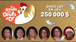 La poule aux oeufs d'or - Émission du 22 décembre 2024