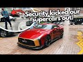 Security KICKED OUT Our Supercar Convoy?! Nissan GT-R50 by Italdesign Startup in Rainy Singapore