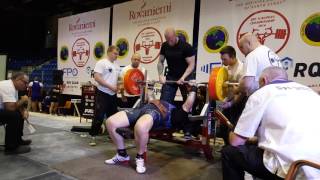 Pasi Mehtälä 205kg raw bench GPC Europeans 2016