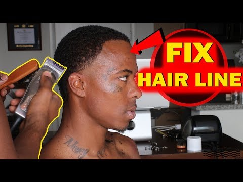 Fixing My Cousin's Haircut: Hairline PUSHED Way BACK! Fixing My Cousin's Haircut: Hairline PUSHED Way BACK!