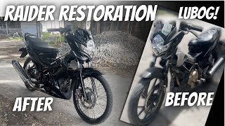 RAIDER CARB NEW BREED RESTORATION| LUBOG NA MOTOR GINAWANG BAGO| GAMIT ANG KOSO EVO CARB