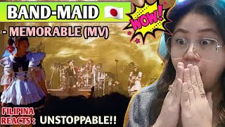 BAND-MAID - MEMORABLE (MV) // FILIPINA REACTS