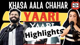 YAARI | Khasa Aala Chahar New Song | KHAAS REEL| Delhi Couple Shots