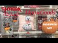 On The Hunt for Fall Decor! Home Goods, TJ Maxx, & Michaels Shop With Me!