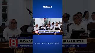 Indikator Politik Indonesia rilis survei kinerja menteri Kabinet Prabowo-Gibran.