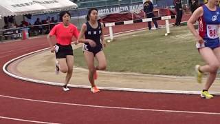 平成30年度 第1回京都産業大学長距離競技会　女子1500ｍ1組