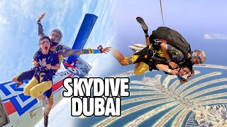 FIRST TIME SKYDIVING IN DUBAI 😍 | Mama Papa Ko Nahe Btaya 😅 | Best Experience Of My Life ♥️