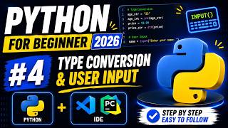 #4 Type Conversion & User Input!