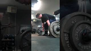 Deadlift drop set, 405x5, 365x4, 315x7, 275x2