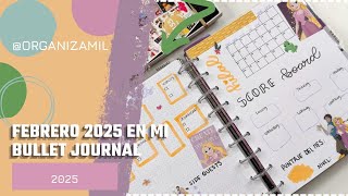 Febrero 2025 en mi Bullet Journal