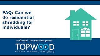 Paper Shredding Residential