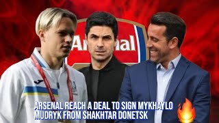 CONFIRMED!✅1st Arsenal FC SIGNING DONE🔜!🤩Mykhaylo Mudryk Arsenal TRANSFER AGREED!❤️Shakhtar Donetsk🙏
