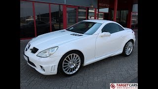 751137 MERCEDES SLK55 AMG 5.4L V8 360HP AUT 08-06 WHITE 124852KM LHD