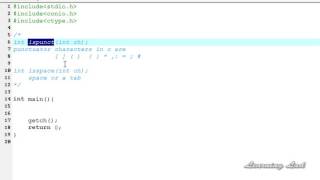 87- C Programming language video Tutorials for Beginner's- ispunct(),isspace() Function & example