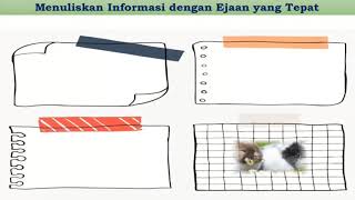 Menuliskan Informasi dengan Ejan yang Tepat