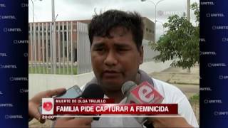 Familia de Olga Trujillo pide la detención para el feminicida expareja de la joven