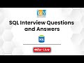 SQL Mock Interview Questions and Answers | Ivy Pro School | Mock SQL Interview Preparation