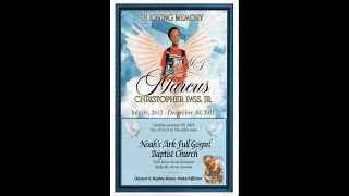 Marcus Christopher Pass, Jr.