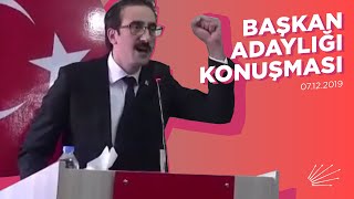 CHP Ortahisar İlçe Başkan Adaylığı Konuşması