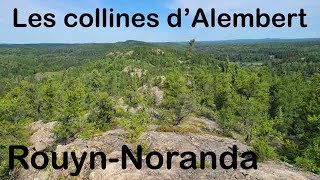 Québec Rando: Les collines d'Alembert et le sentier de la Griffe, Rouyn-Noranda (Abitibi, 2021)